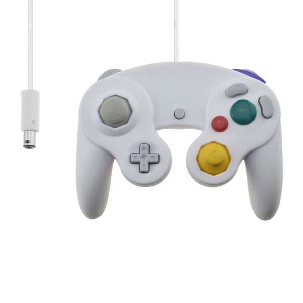 Gamepad pre Nintendo GameCube - 4 farby - Biela