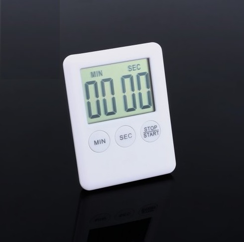 LCD Digitálny časovač pre varenie - Biela