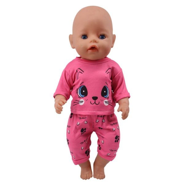 Pyžamo pre bábiky - 1