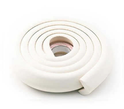 Ochranná páska na hrany stola a nábytku - 2 m - 11 farieb - Biela