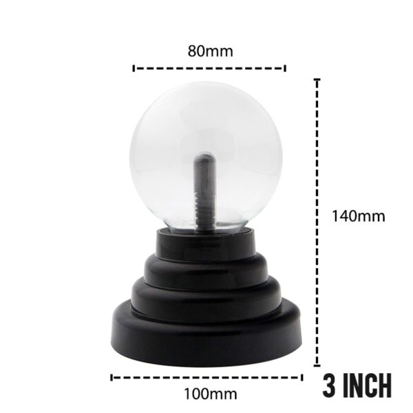 Magická plazmová guľa - 3-inch