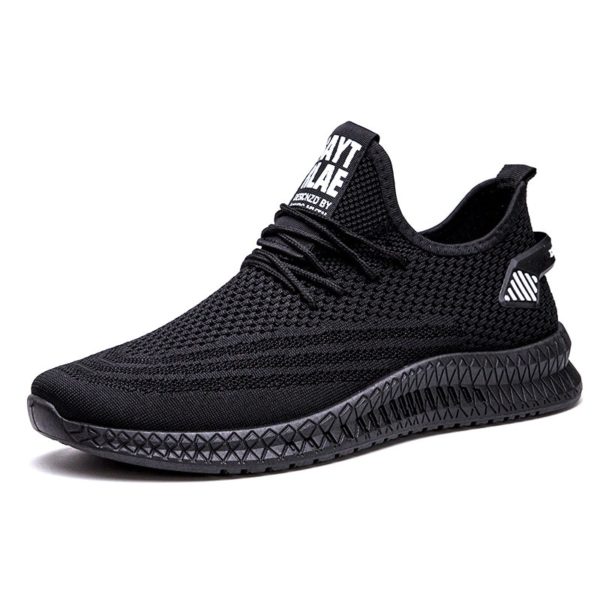 Pánske moderné sneakers Unique - A01-black, 44