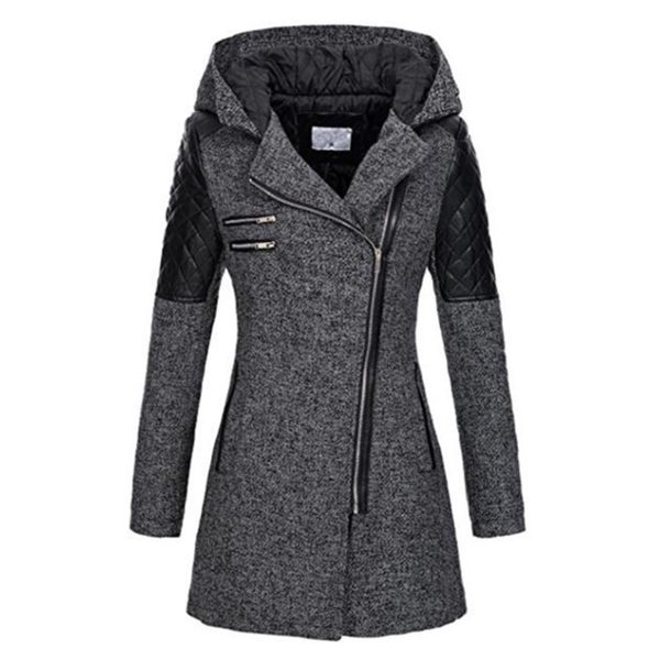 Dámsky jesenný kabátik Amaris - Black, 3xl