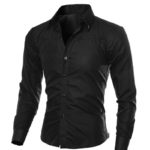 Pánska luxusná košeľa Dylan - Black, 3xl