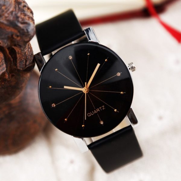 Dámske luxusné hodinky Hier (Black-201447303)