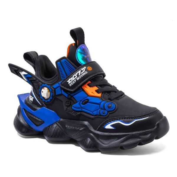 Detské topánky pre chlapcov Mechanic - Modra, 29-17-5cm-18cm