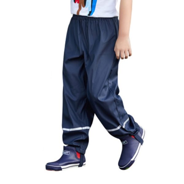 Detské priedušné nepremokavé nohavice - unisex - Blue-pants, 2-roky