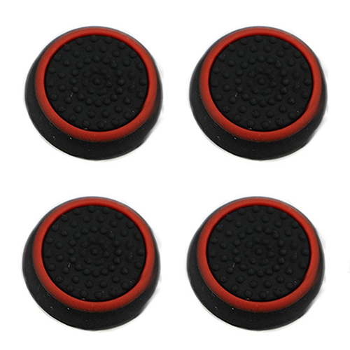 Univerzálny náhradné gumičky na analógové páčky | PS4 - XB1 - Red