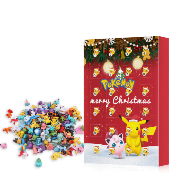 Vianočný adventný kalendár Pokémon