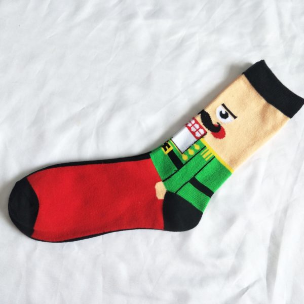 Pánske vysoké ponožky s vtipným dekorom