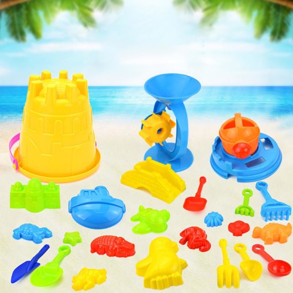 Detský set plastových hračiek na pláž (Univerzálne)